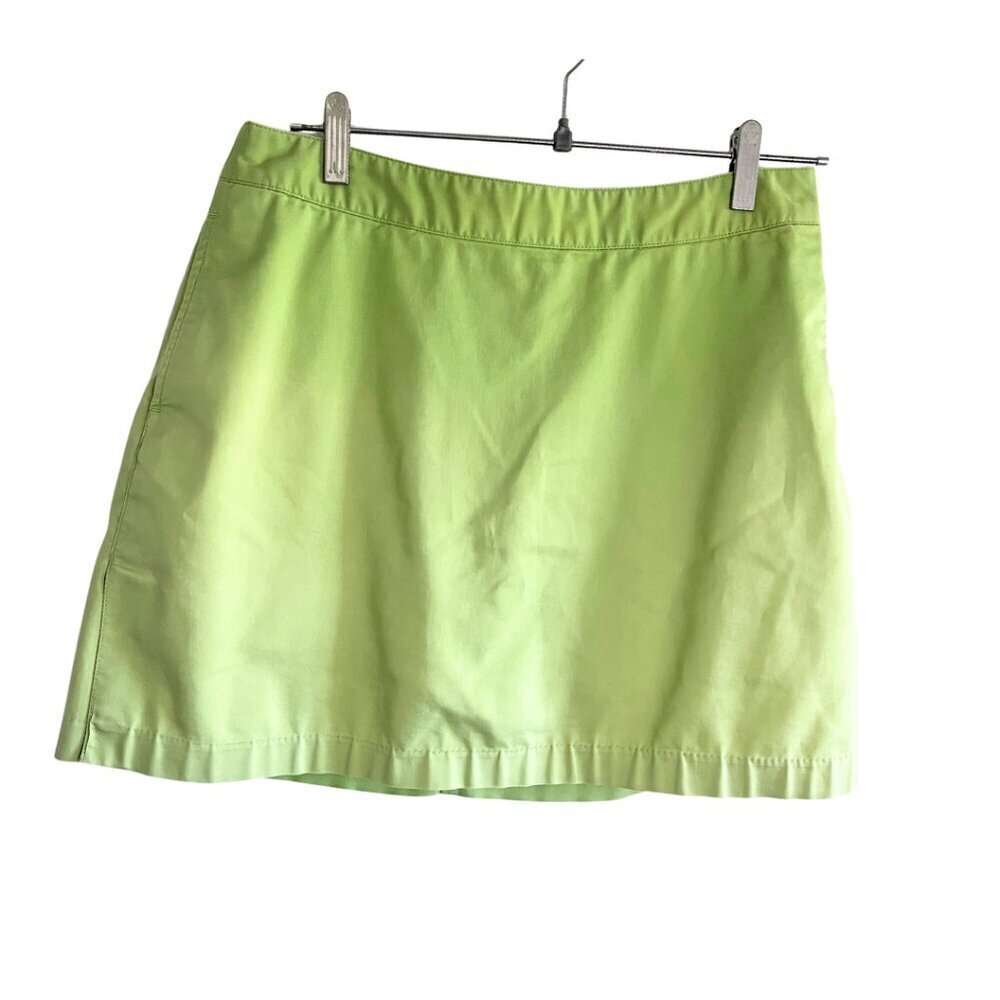 Y2K Adidas Light Green Golf Comfortable Stretchy Short Mini Skort Skirt